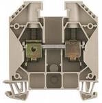 Weidm&uuml;ller 1020400000 Durchgangsreihenklemme Schrauben Dunkelbeige 50 St.