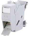 Metz Connect 1309426003-E Netzwerkdose Hutschiene CAT 6 Lichtgrau (RAL 7035)