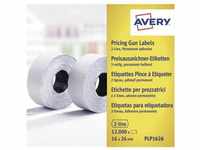 Avery-Zweckform Preis-Etiketten PLP1626 Permanent haftend Etiketten-Breite: 26 mm