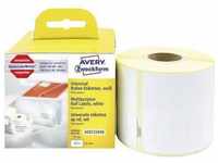 Avery-Zweckform Etiketten (Rolle) 70 x 54 mm Papier Weiß 320 St. Permanent haftend