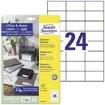 Avery-Zweckform 3474-10 Universal-Etiketten 70 x 37 mm Papier Wei&szlig; 240 St. Permanent