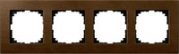 MERTEN MEG4054-3473, Merten Rahmen Abdeckung System M Walnuss MEG4054-3473 1 St.