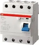 ABB 2CSF204201R2400, ABB 2CSF204201R2400 F204AS-40/0,1 FI-Schutzschalter 40 A 400 V