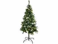 Europalms 83500298 Künstlicher Weihnachtsbaum mit Beleuchtung Tanne Warmweiß...