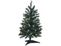 Xenotec PE-BM120 Künstlicher Weihnachtsbaum mit Beleuchtung Tanne Warmweiß LED