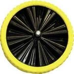 FORT FO80091 Ersatzrad Schwarz, Gelb Polyurethan