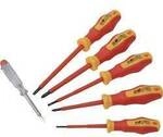 Br&uuml;der Mannesmann VDE Schraubendreher-Set 6teilig Schlitz, Kreuzschlitz Phillips