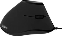 LOGILINK ID0158, LogiLink ID0158 Ergonomische Maus USB Optisch Schwarz 5 Tasten 1000