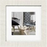 walther+ design HO440V Bilder Wechselrahmen Papierformat: 40 x 40 cm Wei&szlig;