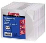 HAMA CD-Leerh&uuml;lle Slim transparent VE=25 St&uuml;ck 00051165