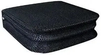 MEDIARANGE BOX50, MediaRange CD Tasche 24 CDs/DVDs/Blu-rays Nylon Schwarz 1 St. (B x