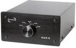 Dynavox AUX-S Cinch-Audio-Switch Schwarz 206410