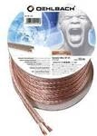 Oehlbach 102 Lautsprecherkabel 2 x 2.5 mm&sup2; Transparent 10 m