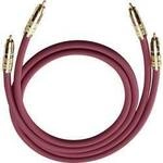 Cinch Audio Anschlusskabel [2x Cinch-Stecker - 2x Cinch-Stecker] 0.70 m Bordeaux