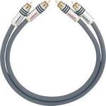 Cinch Audio Anschlusskabel [2x Cinch-Stecker - 2x Cinch-Stecker] 1.00 m Anthrazit