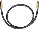 Cinch Audio Anschlusskabel [1x Cinch-Stecker - 1x Cinch-Stecker] 10.00 m Anthrazit