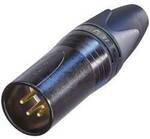Neutrik NC4MXX-B XLR-Steckverbinder Stecker, gerade Polzahl: 4 Schwarz 1 St.