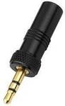 Monacor PG-323PG Klinken Adapter Schwarz