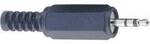 BKL Electronic 1107002 Klinken-Steckverbinder 2.5 mm Stecker, gerade Polzahl: 3