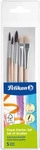 PELIKAN 718163, Pelikan 718163 Wasser- &Ouml;lfarbenpinsel 5teilig Pinselgr&ouml;&szlig;e: 2, 4,