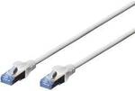 Digitus DK-1532-005 RJ45 Patchkabel CAT 5e SF/UTP 0.50 m Grau verdrillte Paare...