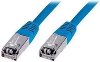 Digitus DK-1532-010/B RJ45 Patchkabel CAT 5e SF/UTP 1.00 m Blau verdrillte Paare 1