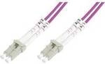 Digitus DK-2533-07-4 Glasfaser LWL Anschlusskabel 7.00 m Violett [1x LC-Stecker - 1x
