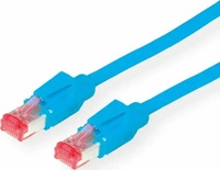 SECOMP 21.05.6024, SECOMP DRAKA Patchkabel Cat.6 (Class E) HP-FTP, UC400, LSOH, blau,