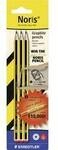 Staedtler Noris&reg; 120 120-2BK3DA Bleistiftset Bezeichnung der H&auml;rte: 2B, B,...