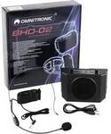 Omnitronic BHD-02 Mobiler PA Lautsprecher 50 cm 2 Zoll batteriebetrieben 1 St.