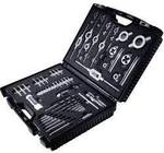 Exact 70511 Gewindeschneidsatz 61teilig HSS metrisch M3, M4, M5, M6, M8, M10, M12