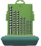Heller 3015 18037 5 Hartmetall Stein-Spiralbohrer-Set 7teilig 4 mm, 5 mm, 6 mm, 8 mm,