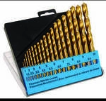 C.K T3291 HSS Metall-Spiralbohrer-Set 19teilig 1 mm, 1.5 mm, 2 mm, 2.5 mm, 3...
