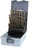 RUKO 215215RO HSSE-Co 5 Metall-Spiralbohrer-Set 25teilig 1 mm, 1.5 mm, 2 mm, 2.5 mm,