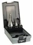 Bosch Accessories 2608587426 HSS Stufenbohrer-Set 3teilig 3-Fl&auml;chenschaft 1 Set