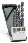 Bosch Accessories 2609255418 Beton-Spiralbohrer-Set 5teilig 5.5 mm, 6 mm, 7 mm,...
