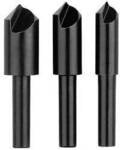 Bosch Accessories 2609255124 Kegelsenker-Set 3teilig 8 mm, 10 mm, 12 mm Werkzeugstahl
