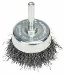 Bosch Accessories Topfb&uuml;rste, Stahl, gewellter Draht, 50 mm, 0,3 mm, 4500 U/ min