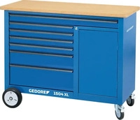 GEDORE 1988468, Gedore 1988468 Rollwerkbank (L x B x H) 1200 x 1250 x 985 mm Blau