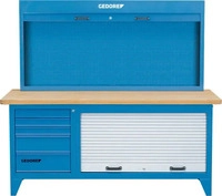 GEDORE 6618210, Gedore 6618210 Rollwerkbank (B x H x T) 2000 x 1790 x 875 mm Blau