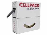 CellPack 127065 Schrumpfschlauch ohne Kleber Schwarz 9.50 mm 4.80 mm Schrumpfrate:2:1