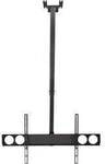 Manhattan 423625 TV-Deckenhalterung 94,0 cm (37) - 177,8 cm (70) Neigbar, Schwenkbar