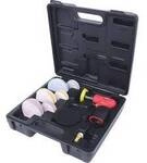 KS Tools 515.5110 Mini-Druckluft-Exzenterschleifer-Satz, 63-tlg