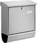 Burg W&auml;chter COMFORT-Set 91300 SI Briefkasten Stahlblech Silber