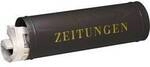Burg W&auml;chter 800 S Zeitungsrolle Stahlblech Schwarz