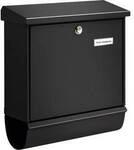Burg W&auml;chter COMFORT-Set 91300 S Briefkasten Stahlblech Schwarz