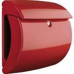 Burg W&auml;chter 35600 PIANO 886 Briefkasten Kunststoff Rot Schl&uuml;sselschloss