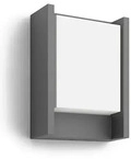 Philips LED Arbour Wandleuchte Anthrazit 1x6W 230V 8718696131244 LED fest eingebaut