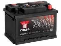Yuasa SMF YBX3075 Autobatterie 60 Ah T1 Zellanlegung 0