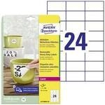 Avery-Zweckform L4718REV-20 Folien-Etiketten 70 x 37 mm Polyester-Folie Wei&szlig; 480 St.
